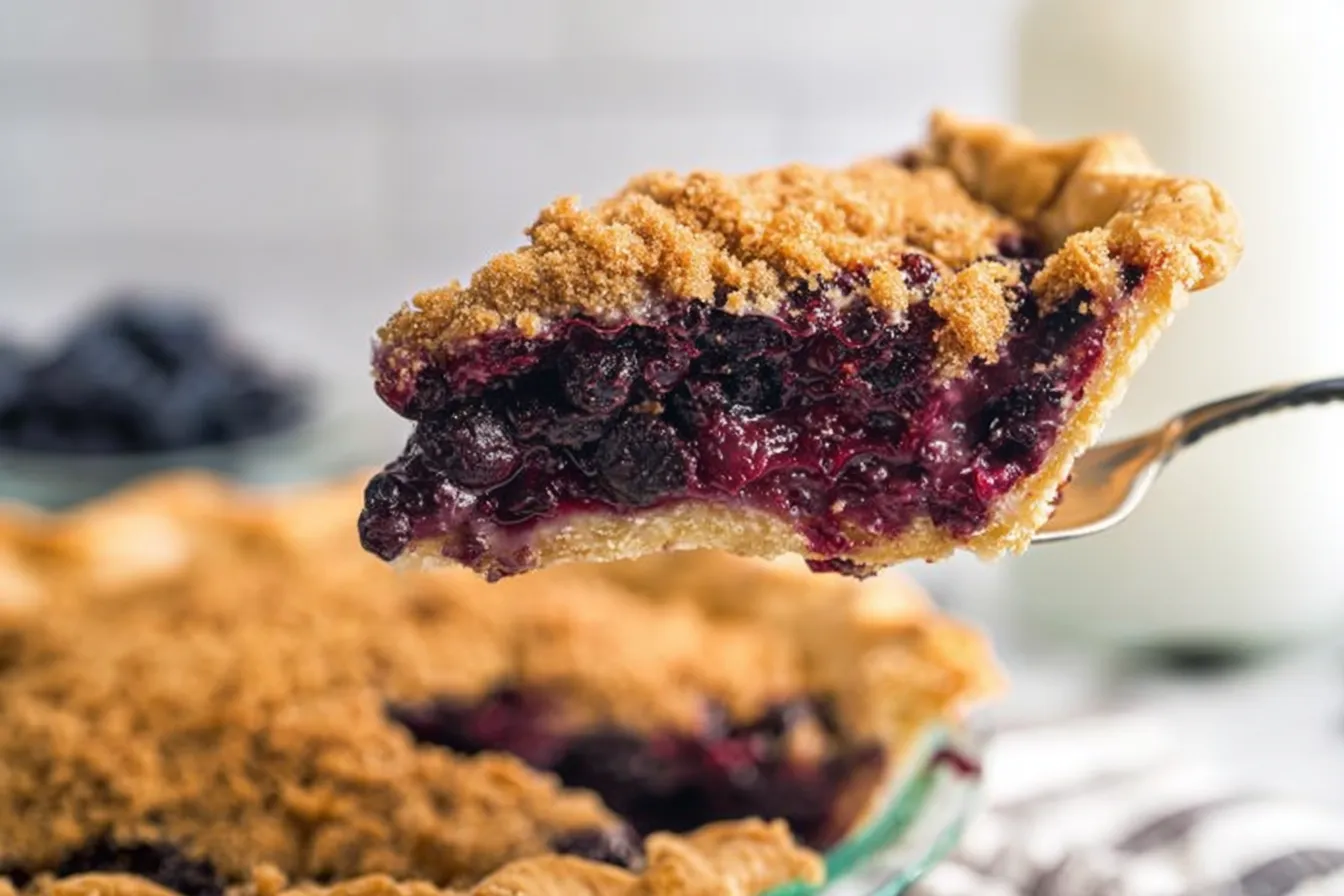 The Best Blueberry Pie Recipe 
