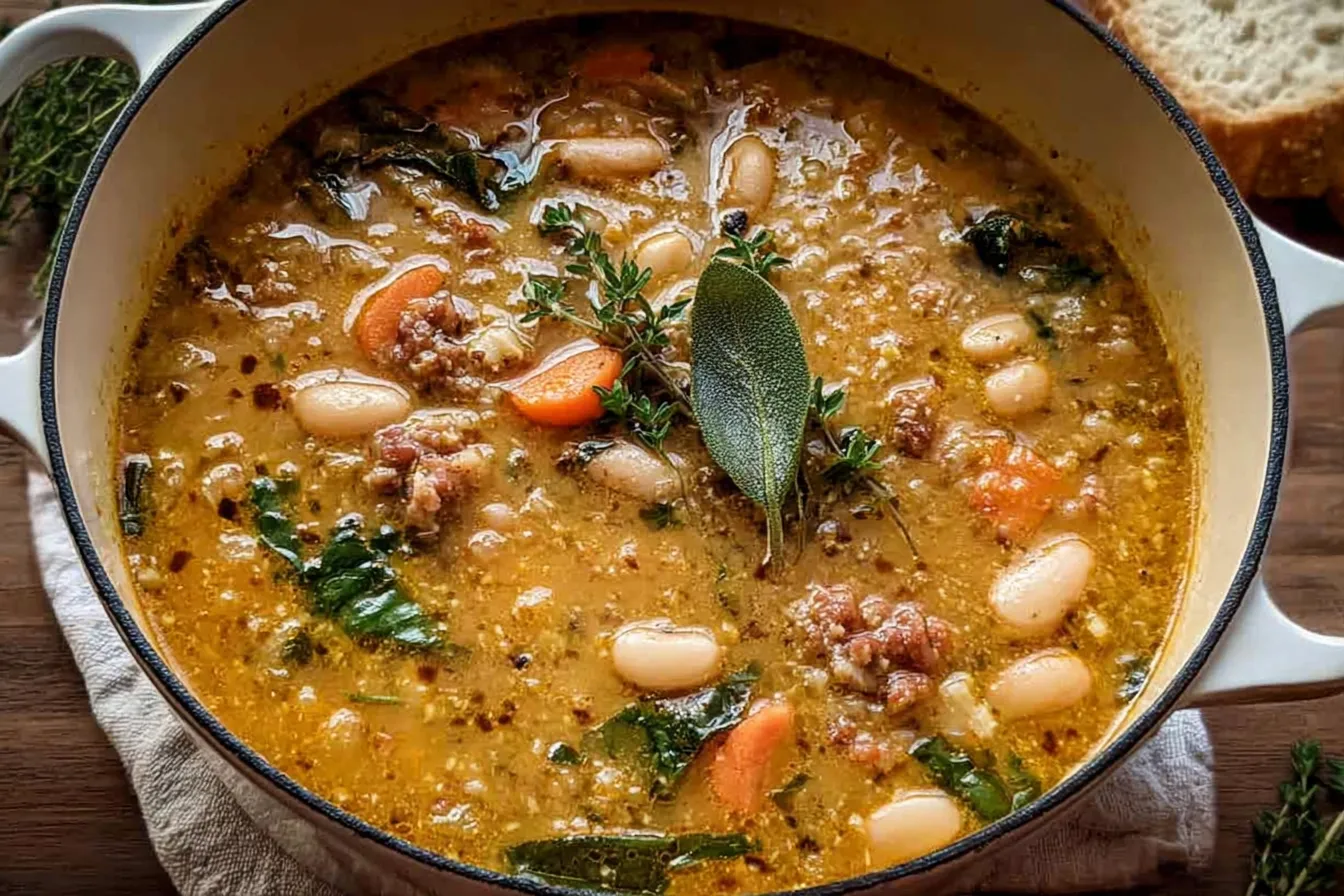 Tuscan White Bean Soup