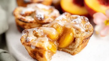 Delicious Two Ingredient Mini Peach Pies Ready to Enjoy