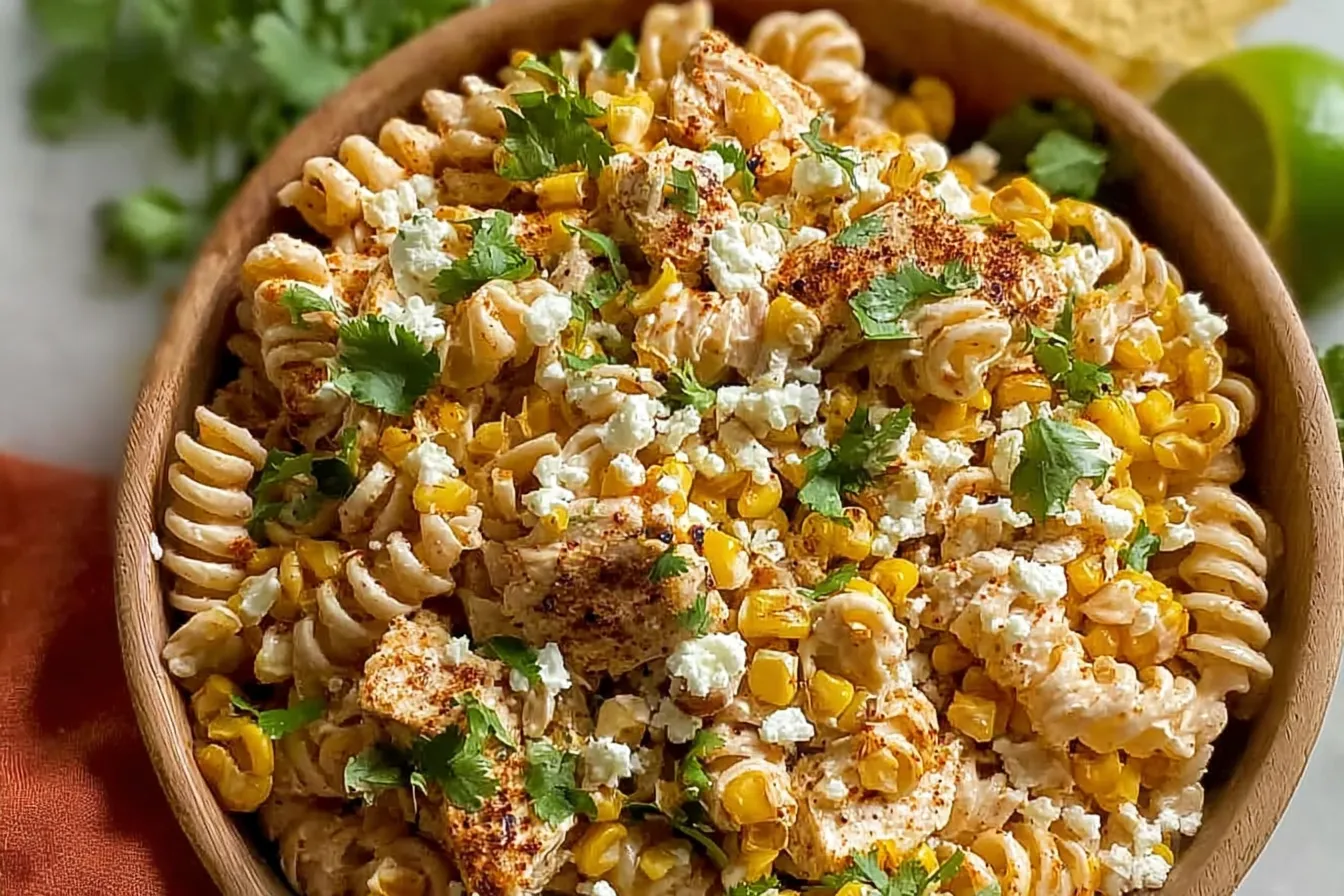 Zesty Mexican Street Corn Chicken Pasta Salad - A Flavor Delight 4 Zesty Mexican Street Corn Chicken Pasta Salad
