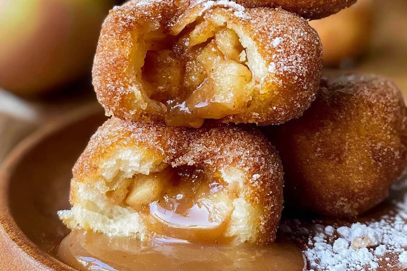 Delicious Air Fryer Apple Pie Bombs Ready to Serve