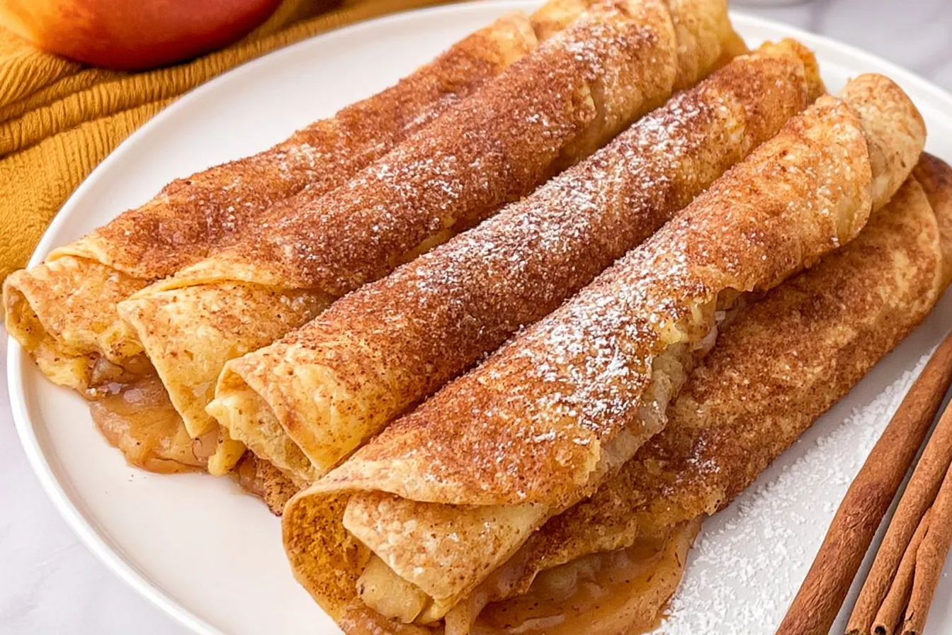 Air Fryer Apple Pie Taquitos: Deliciously Crispy Treat! 4 Air Fryer Apple Pie Taquitos