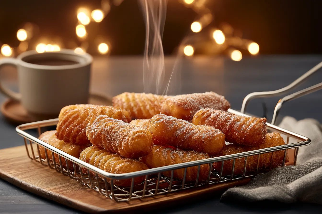 Air Fryer Churro Bites That You'll Love Every Time 4 Air Fryer Churro Bites