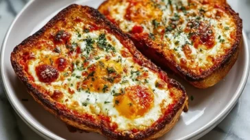 Air Fryer Cottage Cheese Pizza Toast Ready to Savor