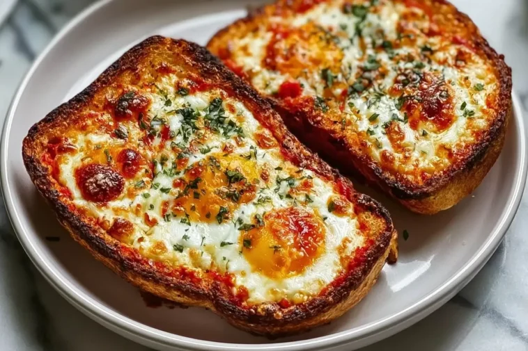 Air Fryer Cottage Cheese Pizza Toast Ready to Savor