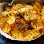 Air Fryer Potato Chips: Crunchy Goodness You’ll Love 5 Crispy Air Fryer Potato Chips on a Plate