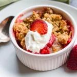 Irresistible Air Fryer Strawberry Crisp Fresh from the Kitchen