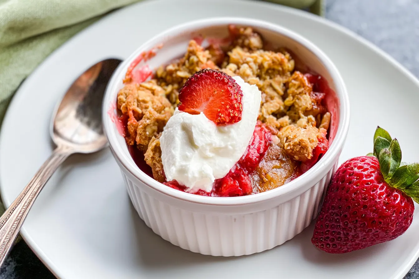 Air Fryer Strawberry Crisp: A Deliciously Easy Dessert 3 Irresistible Air Fryer Strawberry Crisp Fresh from the Kitchen