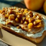 Apple Pie Toast Freshly Made
