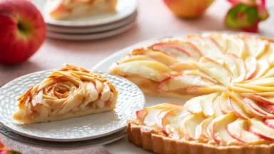 Apple Rose Tart Ready to Impress