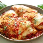 Baked Chicken Mozzarella — One-Pan, 30 Minutes for Deliciousness 5 Baked Chicken Mozzarella Finished Dish