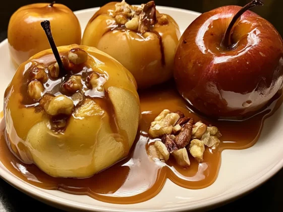 Baked Caramel Stuffed Apples – Easy Fall Dessert Idea