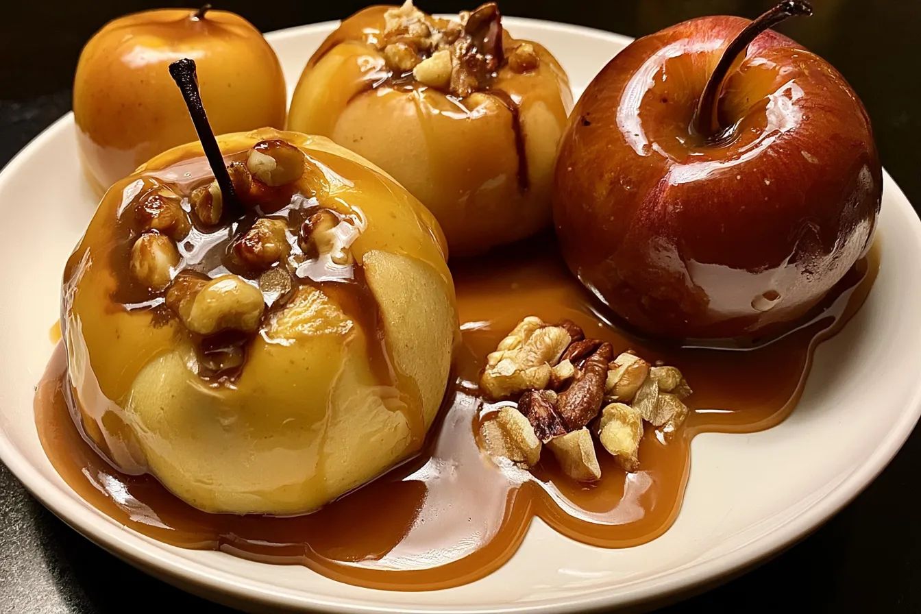 Baked Caramel Stuffed Apples – Easy Fall Dessert Idea