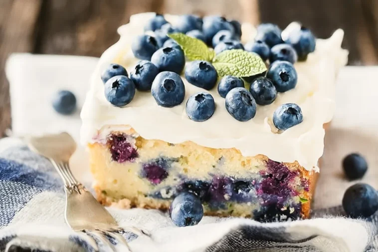 Blueberry Zucchini Cake with Lemon Buttercream Bliss 3 Delicious Blueberry Zucchini Cake with Lemon Buttercream