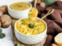 Delicious Broccoli Potato Cheese Soup in a Bowl