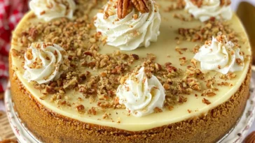 Browned Butter Pecan Cheesecake: A Slice of Heaven