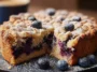 Buttery Huckleberry Coffee Cake Freshly Baked