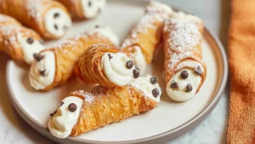 Homemade Cannoli Shells Freshly Baked
