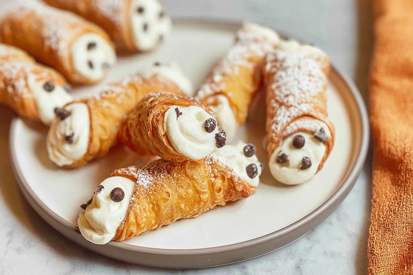 Homemade Cannoli Shells Freshly Baked