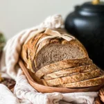 Homemade Chai Sourdough Bread Freshly Baked