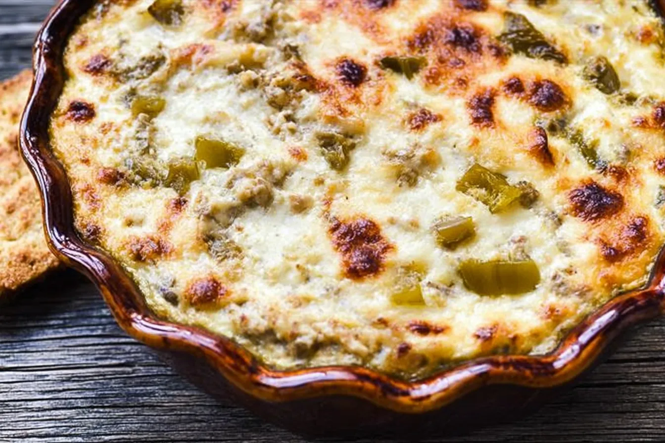 Cheesy Hatch Green Chile Dip