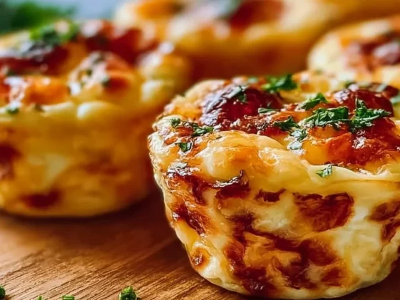 Cheesy Muffin Tin Cottage Cheese Egg Bites