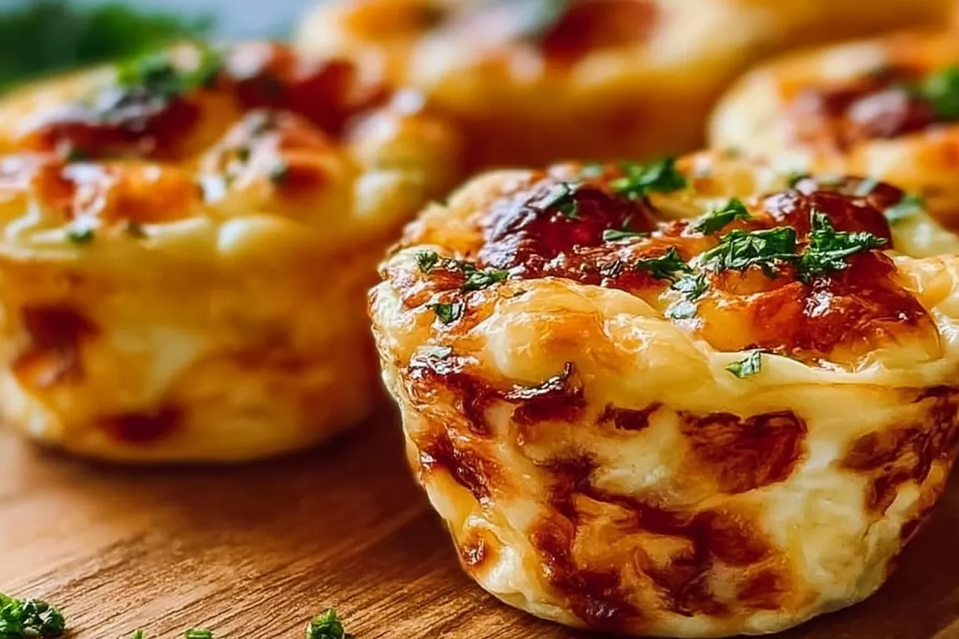 Cheesy Muffin Tin Cottage Cheese Egg Bites