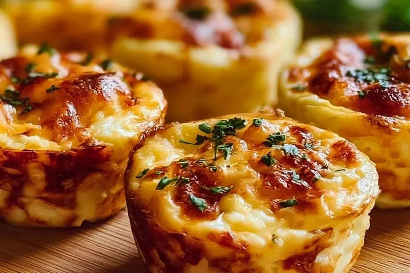 Cheesy Muffin Tin Cottage Cheese Egg Bites 