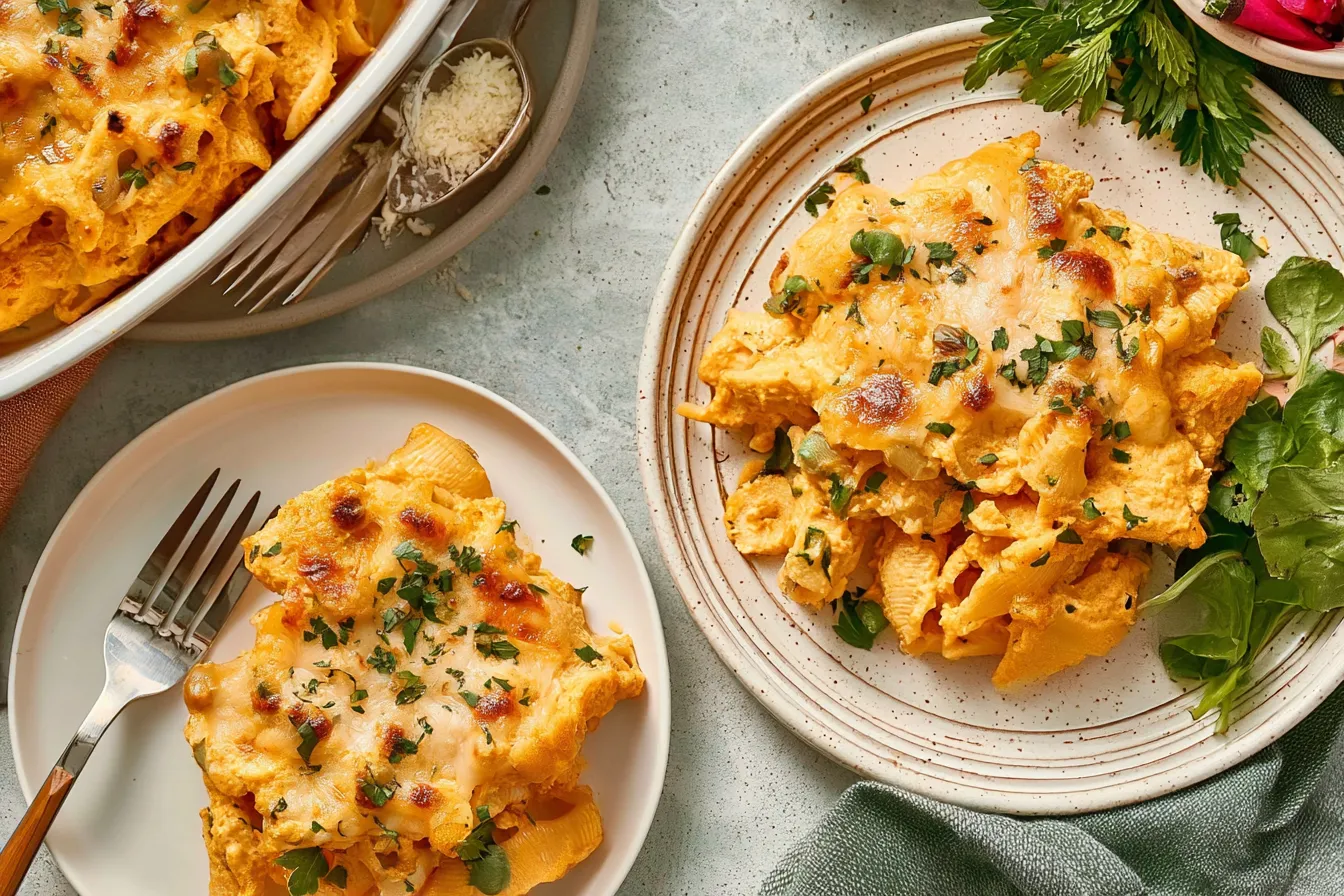Cheesy Pumpkin Ricotta Pasta Bake: A Cozy Delight 3 Cheesy Pumpkin Ricotta Pasta Bake Fresh Out of the Oven