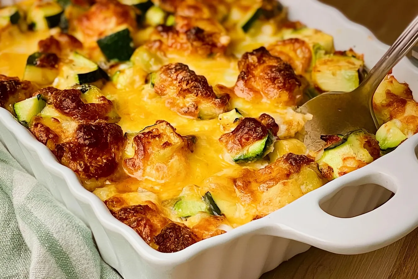 Cheesy Zucchini Casserole 