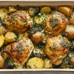Chicken and Potatoes with Garlic Parmesan Cream Sauce – Yum! 5 Chicken and Potatoes with Garlic Parmesan Cream Sauce