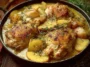 Chicken Normandy or French Apple Cider Chicken Plated