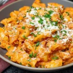 Creamy Chicken Parmesan Pasta Dish