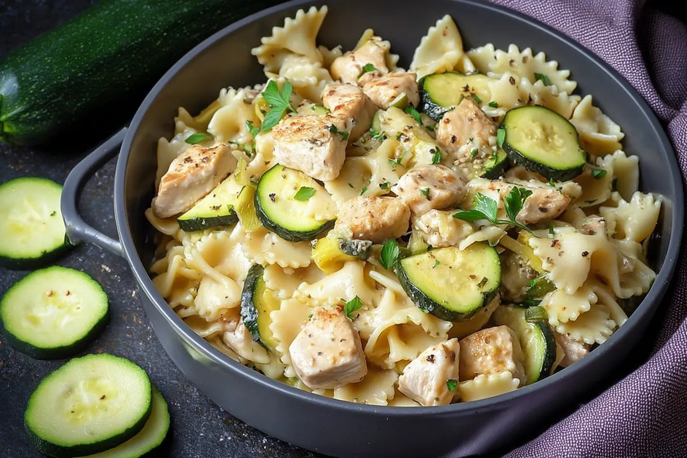 Chicken Zucchini Pasta: A Deliciously Healthy Meal Idea 4 Chicken Zucchini Pasta