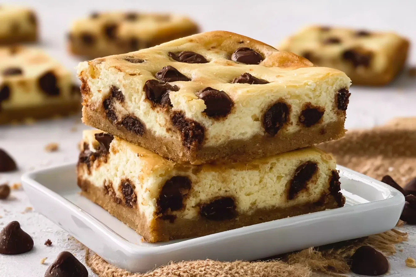 Chocolate Chip Cheesecake Bars: A Sweet, Irresistible Delight 4 Chocolate Chip Cheesecake Bars