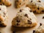 Mouthwatering Chocolate Chip Sourdough Scones Freshly Baked