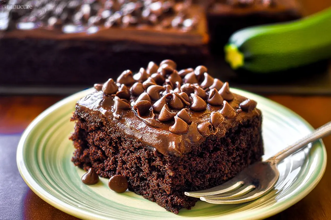 Chocolate Zucchini Cake 