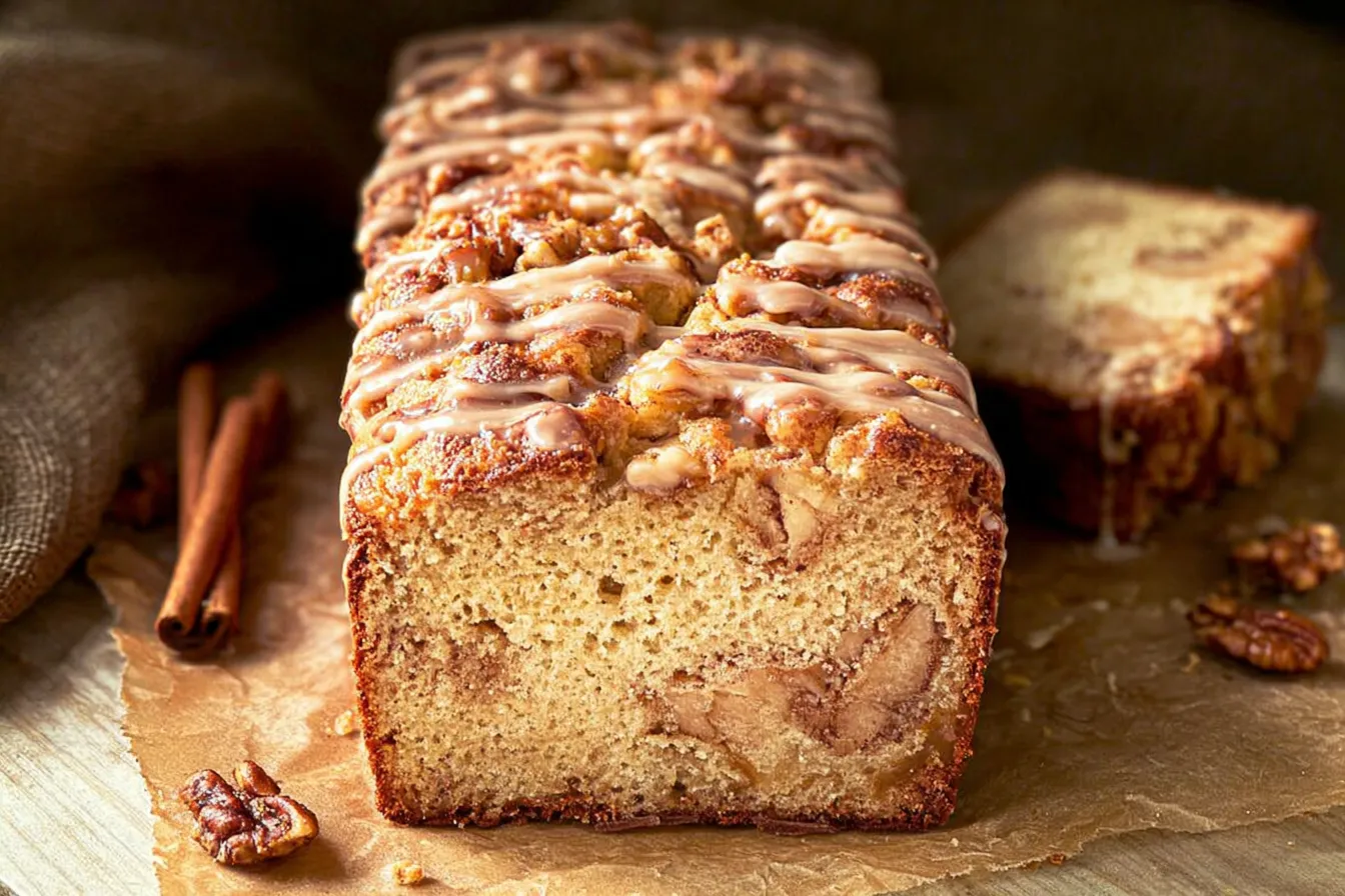 Homemade Cinnamon Apple Bread Slices
