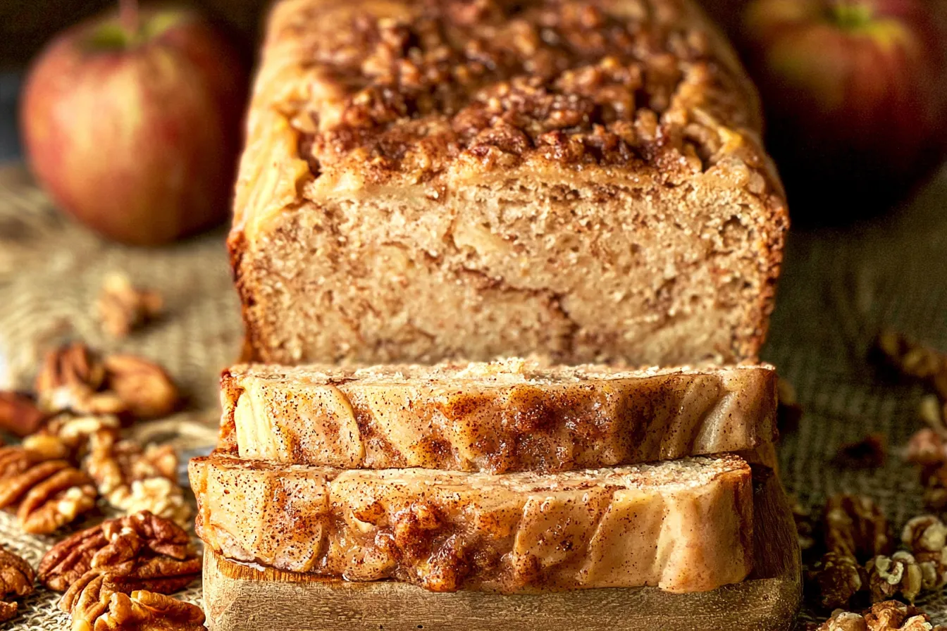 Cinnamon Apple Bread: A Delightful Fall Treat! 3 Warm Cinnamon Apple Bread Slice