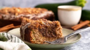 Cinnamon Zucchini Coffee Cake - Moist and Flavorful Recipe