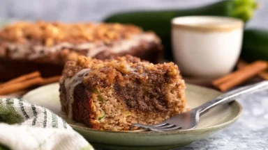 Cinnamon Zucchini Coffee Cake - Moist and Flavorful Recipe