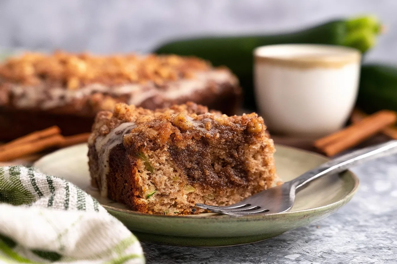 Cinnamon Zucchini Coffee Cake - Moist and Flavorful Recipe