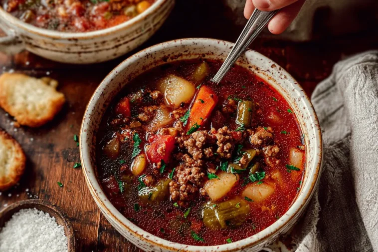 Cowboy Soup: A Hearty Delight You'll Love Today! 3 Delicious Cowboy Soup in a Rustic Bowl