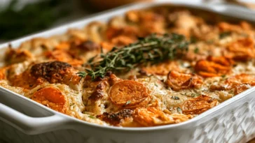 Cozy Fall Chicken Casserole with a Twisted Tradition