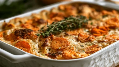 Cozy Fall Chicken Casserole with a Twisted Tradition