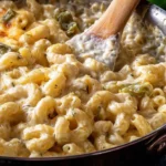 Creamy Hatch Chile Mac and Cheese in a Bowl