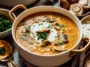Delicious Creamy Hungarian Mushroom Soup in a Bowl
