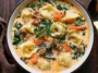 Creamy Sausage Tortellini Soup in a Bowl