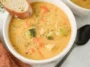 Creamy Vegetable Soup in a Bowl