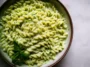 Creamy Zucchini Pasta Dish Ready to Serve